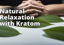 Discover The Power Of Kratom For Deep Relaxation: Unveiling The Benefits Of This Natural Herb