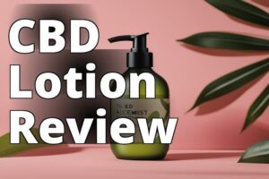 Unveiling The Secret: Cbd Alchemist Body Lotion Review & Skincare Benefits